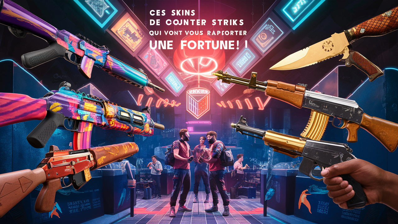 découvrez les skins de counter strike qui pourraient transformer votre expérience de jeu en véritable jackpot. explorez notre sélection des plus précieux skins et apprenez comment maximiser vos profits dans cet univers compétitif. ne manquez pas l'occasion d'enrichir votre inventaire et de devenir un joueur influent !