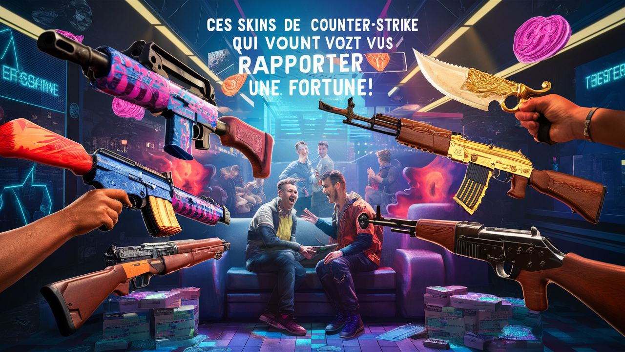 découvrez les skins de counter strike qui pourraient transformer votre expérience de jeu en une véritable opportunité financière. apprenez quels éléments rares et prisés du marché peuvent vous rapporter une petite fortune, tout en enrichissant votre collection. ne manquez pas ces astuces pour maximiser vos gains dans le monde passionnant des skins !