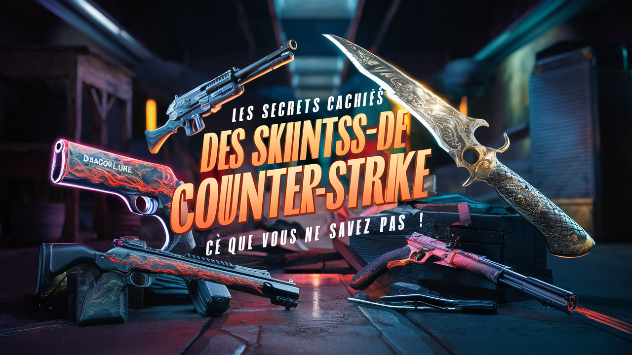 découvrez les mystères des skins de counter strike et plongez dans l'univers fascinant de ces objets rares. apprenez des anecdotes surprenantes, des astuces pour les obtenir et ce qui les rend si prisés par les joueurs. explorez les secrets que vous ne soupçonniez pas sur ces éléments emblématiques du jeu !