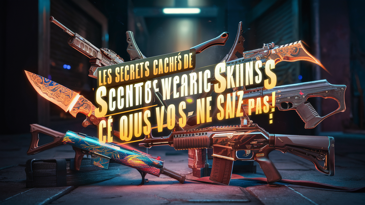 découvrez les mystères entourant les skins de counter strike ! plongez dans l'univers fascinant des armes virtuelles, apprenez ce que vous ne savez pas sur leur valeur, leur rareté et les secrets qui les rendent si uniques. ne manquez pas ces révélations qui dévoilent la vérité derrière vos skins préférés !