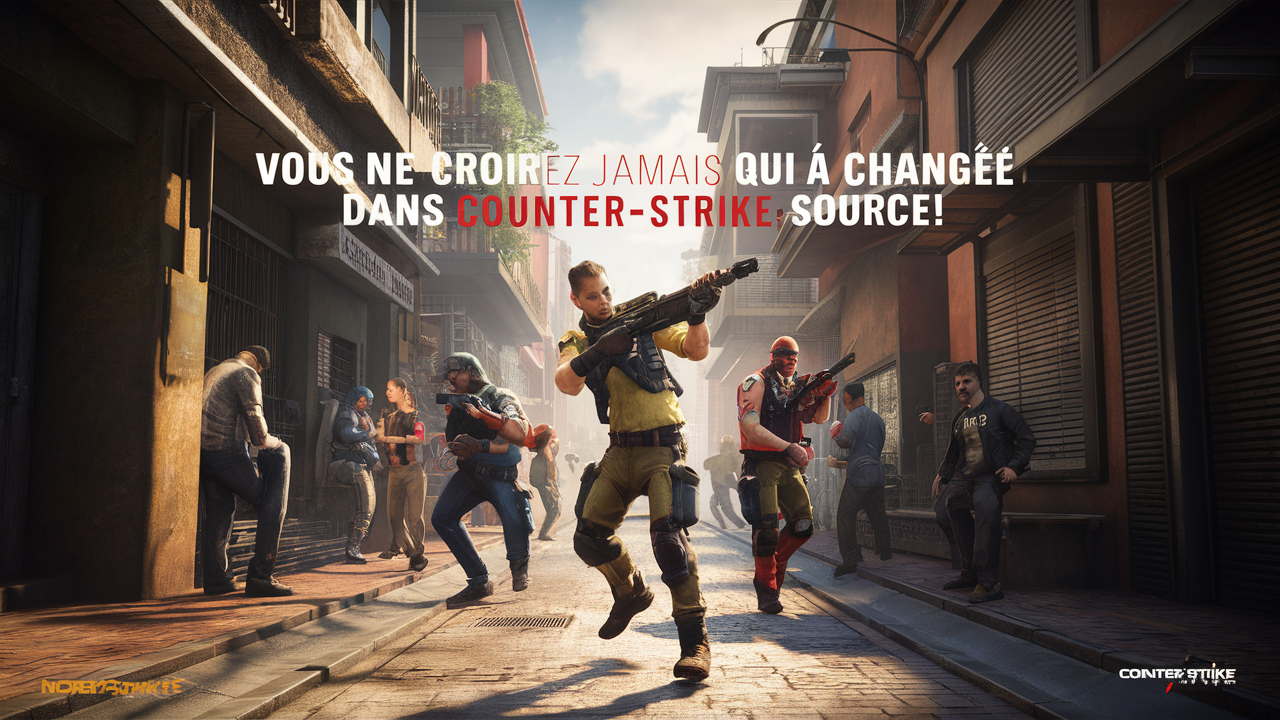 découvrez les changements surprenants qui ont profondément transformé counter-strike source. de nouvelles mécaniques de jeu aux améliorations graphiques, plongez dans l'univers revisité de ce classique du tir à la première personne et préparez-vous à être étonné par toutes ces nouveautés !